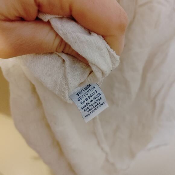 Magic Size Small S Linen Cotton Embroidered Dress Floral Flower Boho Indie Short - Picture 10 of 11